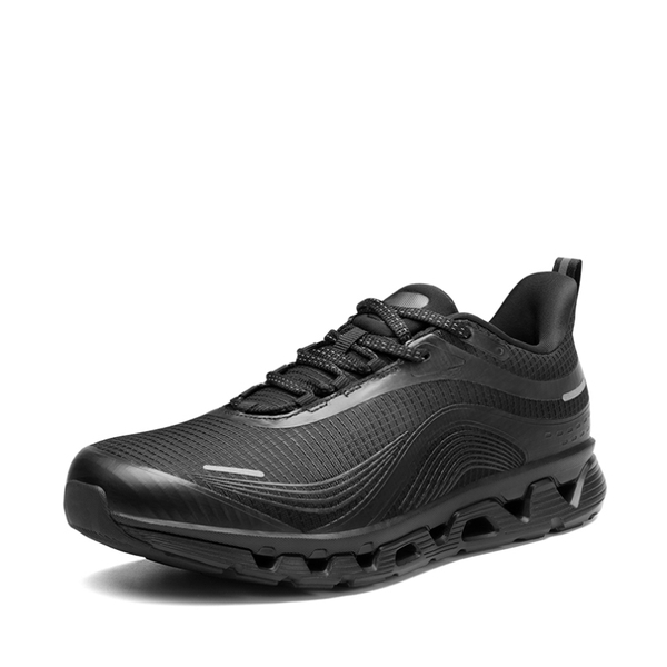 [MovePlush] Women's Lightweight Athletic Sneakers - ALL BLACK -  0